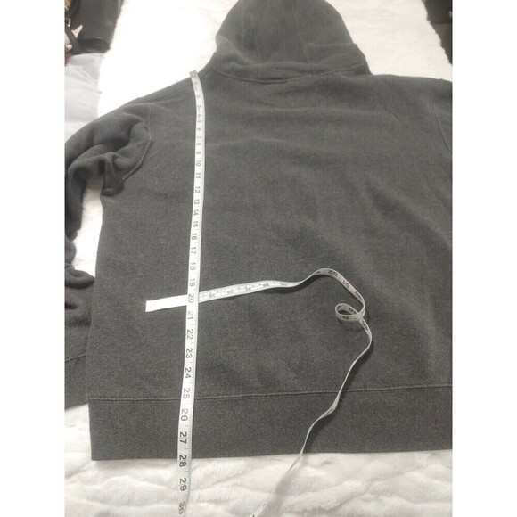 Aeropostale Men's Hoodie Long Sleeve Sweatshirt Gray Size L College Vintage - Picture 9 of 10